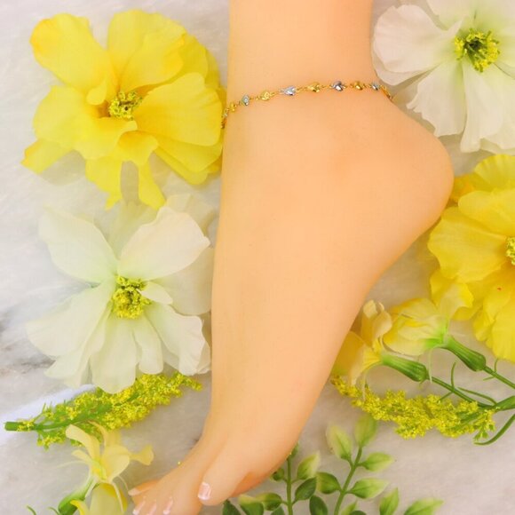 Minimalist Anklet, Sleek & Modern Design, Women’s Fashion, YC110382-A - Picture 10 of 10